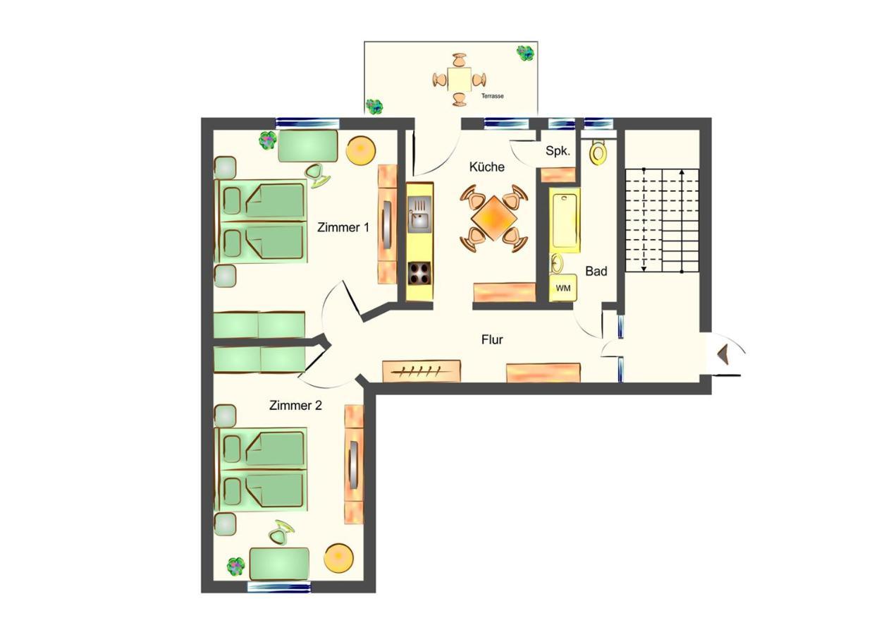 Haus Sonnenschein Ferienwohnung Ole 제바트헤링스도르프 외부 사진
